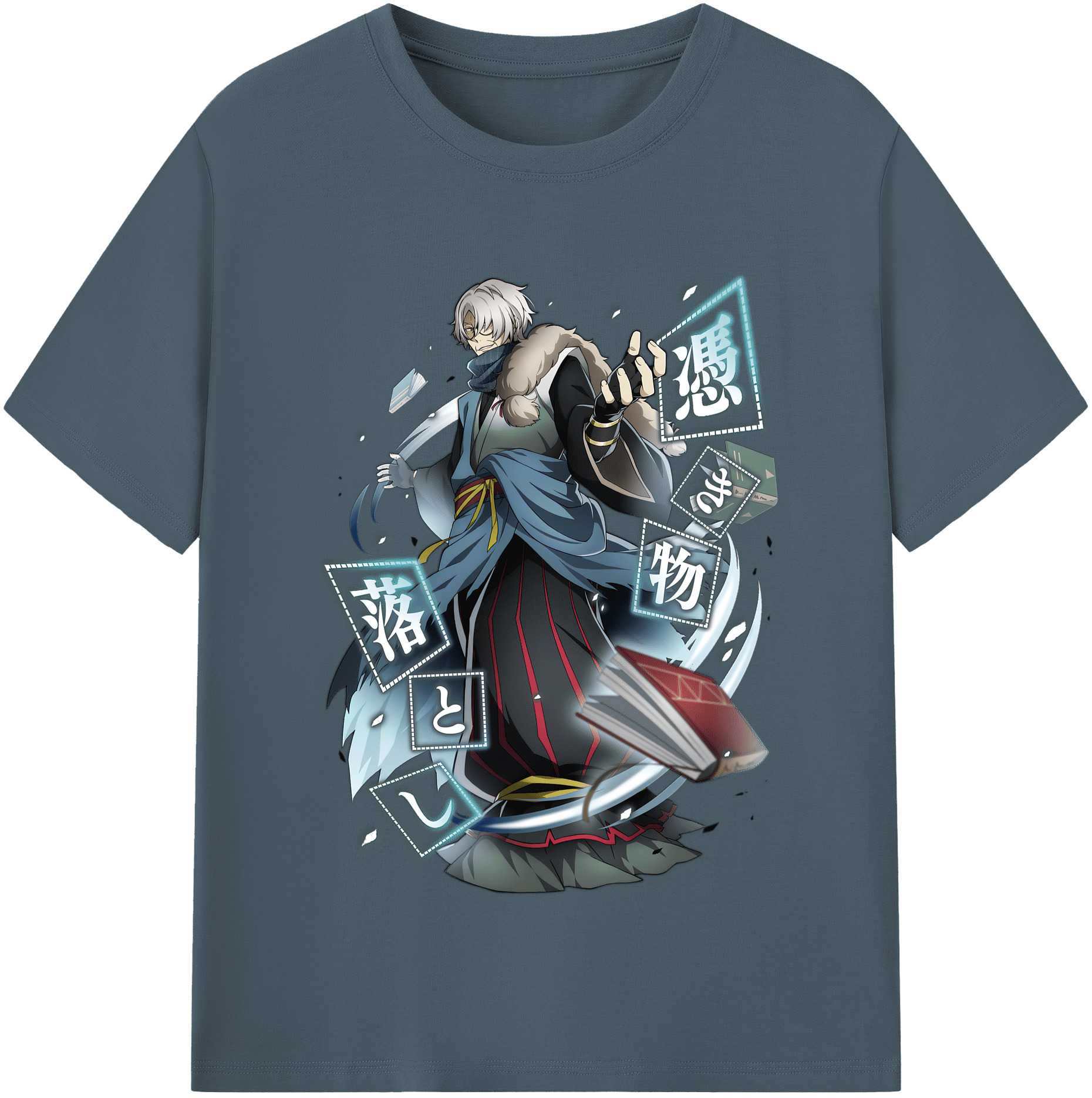 （画像用） 文豪ストレイドッグス Bungo Stray Dogs 綿100％半袖Tシャツ（フロントプリント）